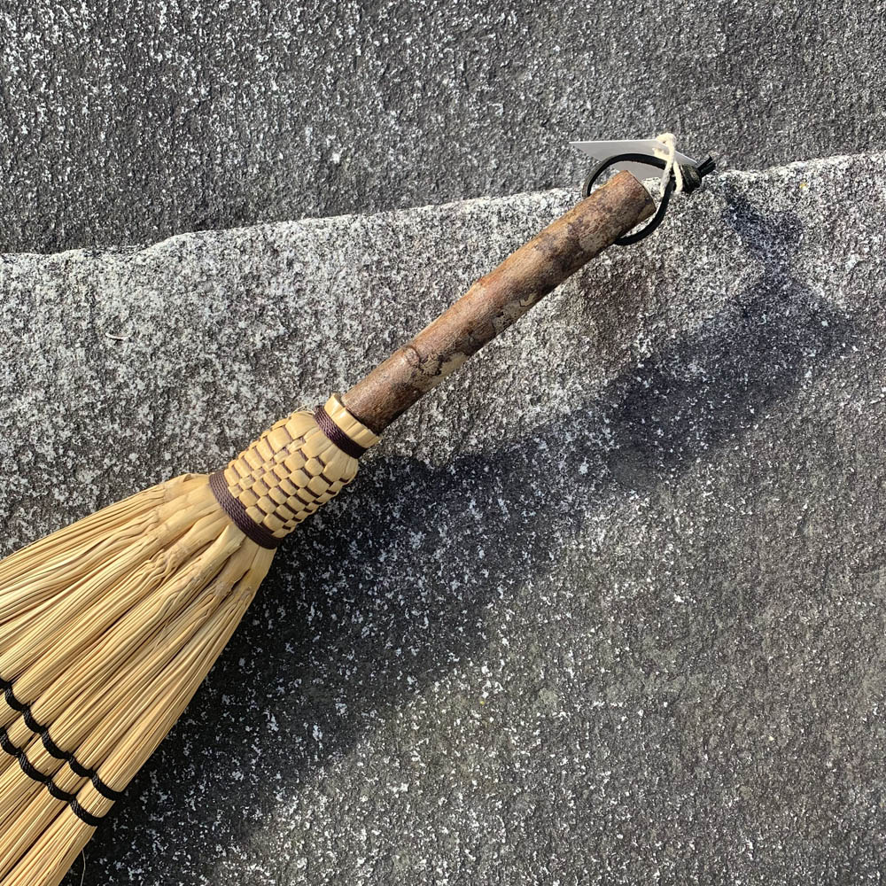 Hand Plaited Whisk Broom in Natural by Zodi Brooms - Image 3