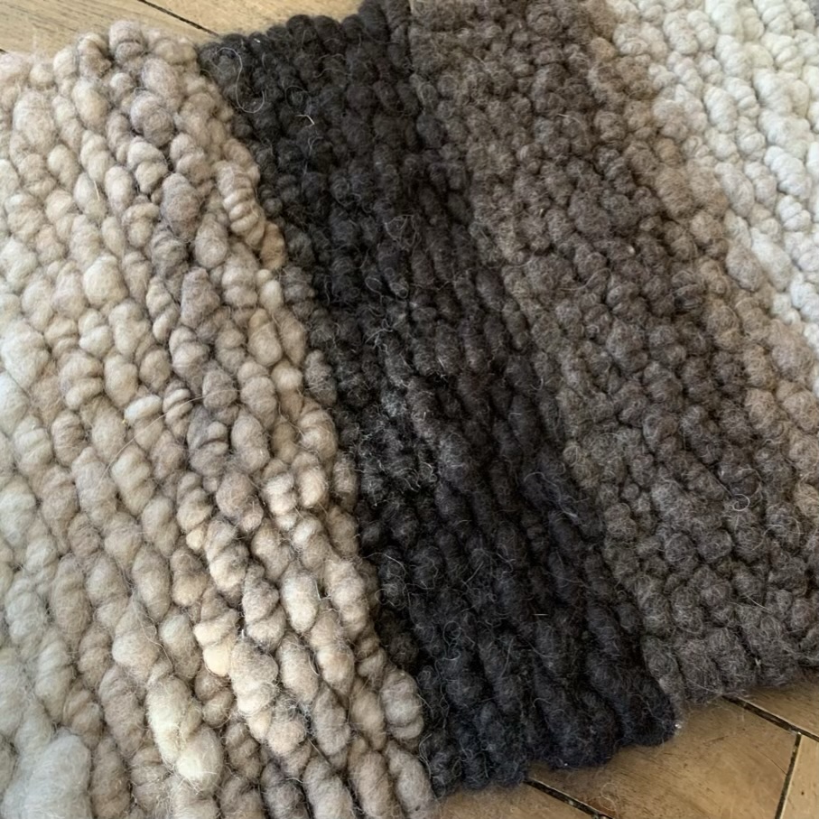 Handmade Alpaca Runner Rug 55" x 14" - Image 5