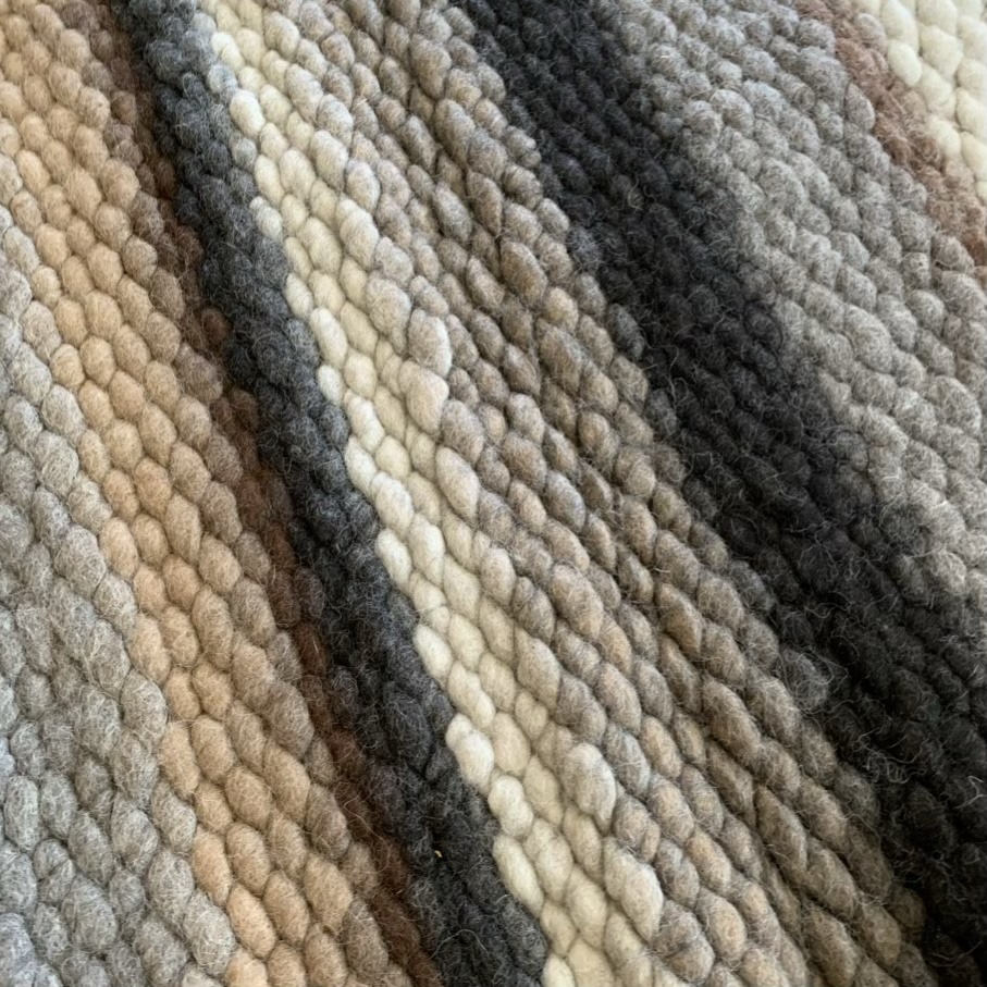 Handmade Alpaca Rug 45" x 24" - Image 4