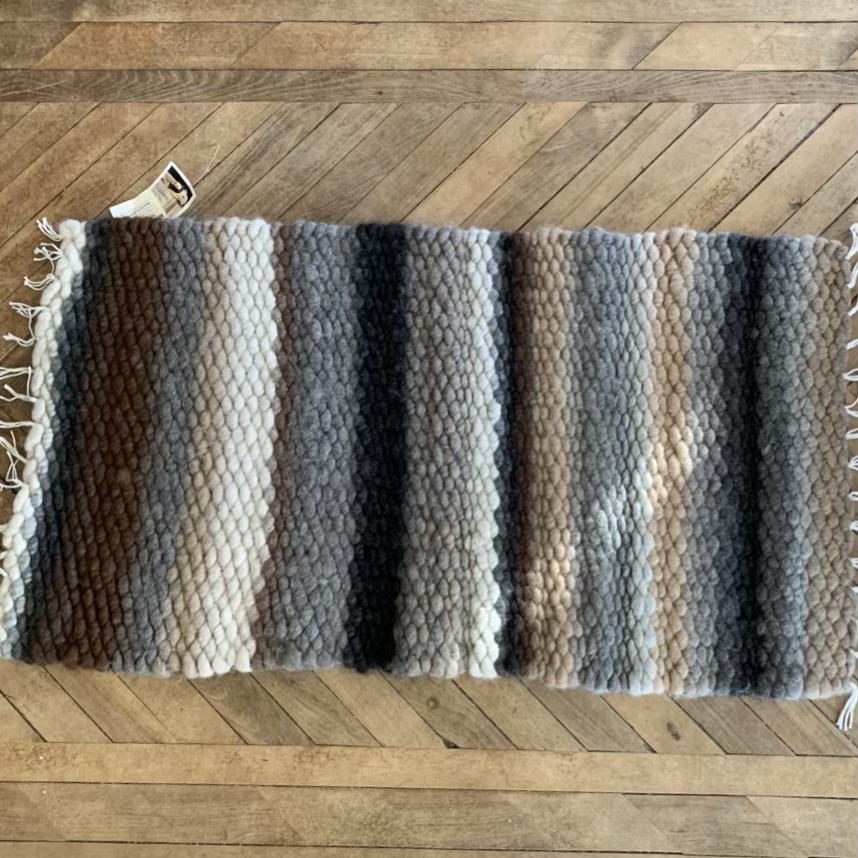 Handmade Alpaca Rug 45" x 24"